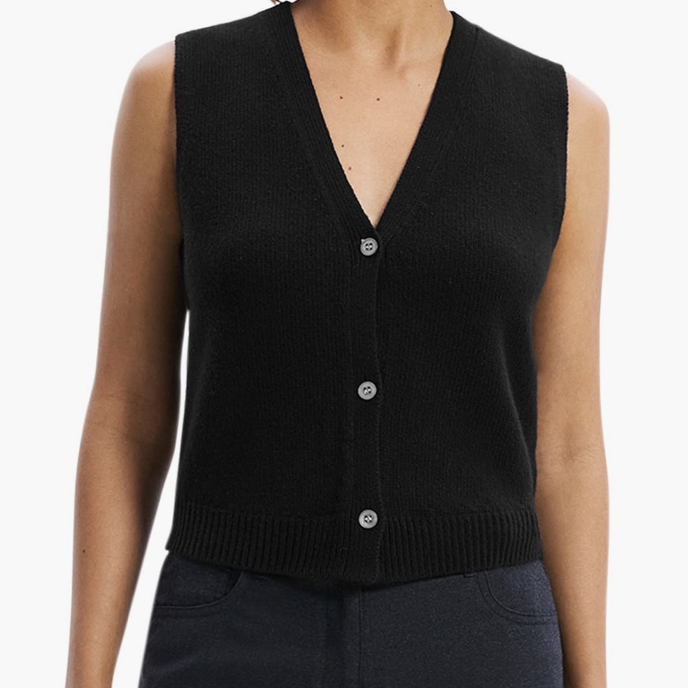 Theory button vest